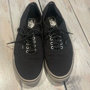 Vans men’s shoes size 10.5 gray and black